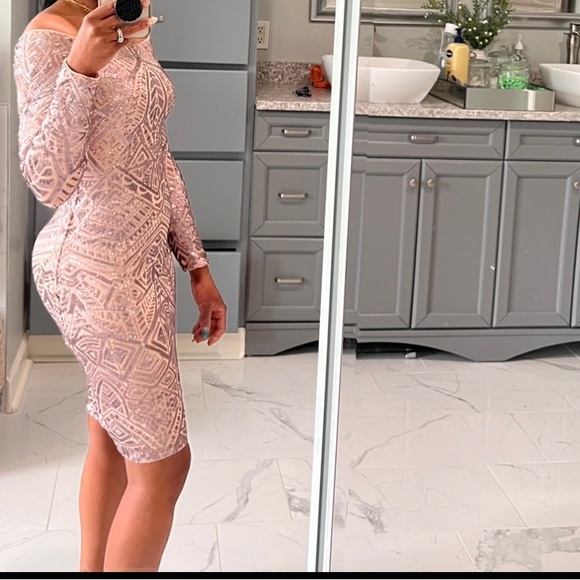 bcbgmaxazria sequin dress, brand new with tags on. - Picture 5 of 5